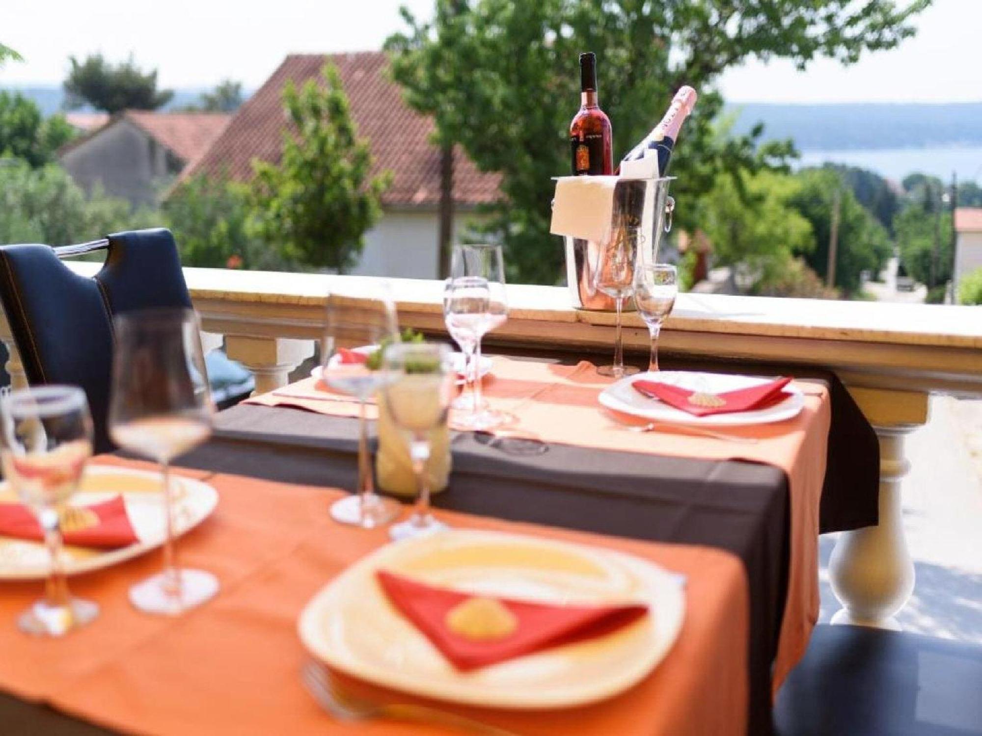 Apartments Milic - One Bedroom Apartment With Sea View And Terrace Gornji Karin Buitenkant foto
