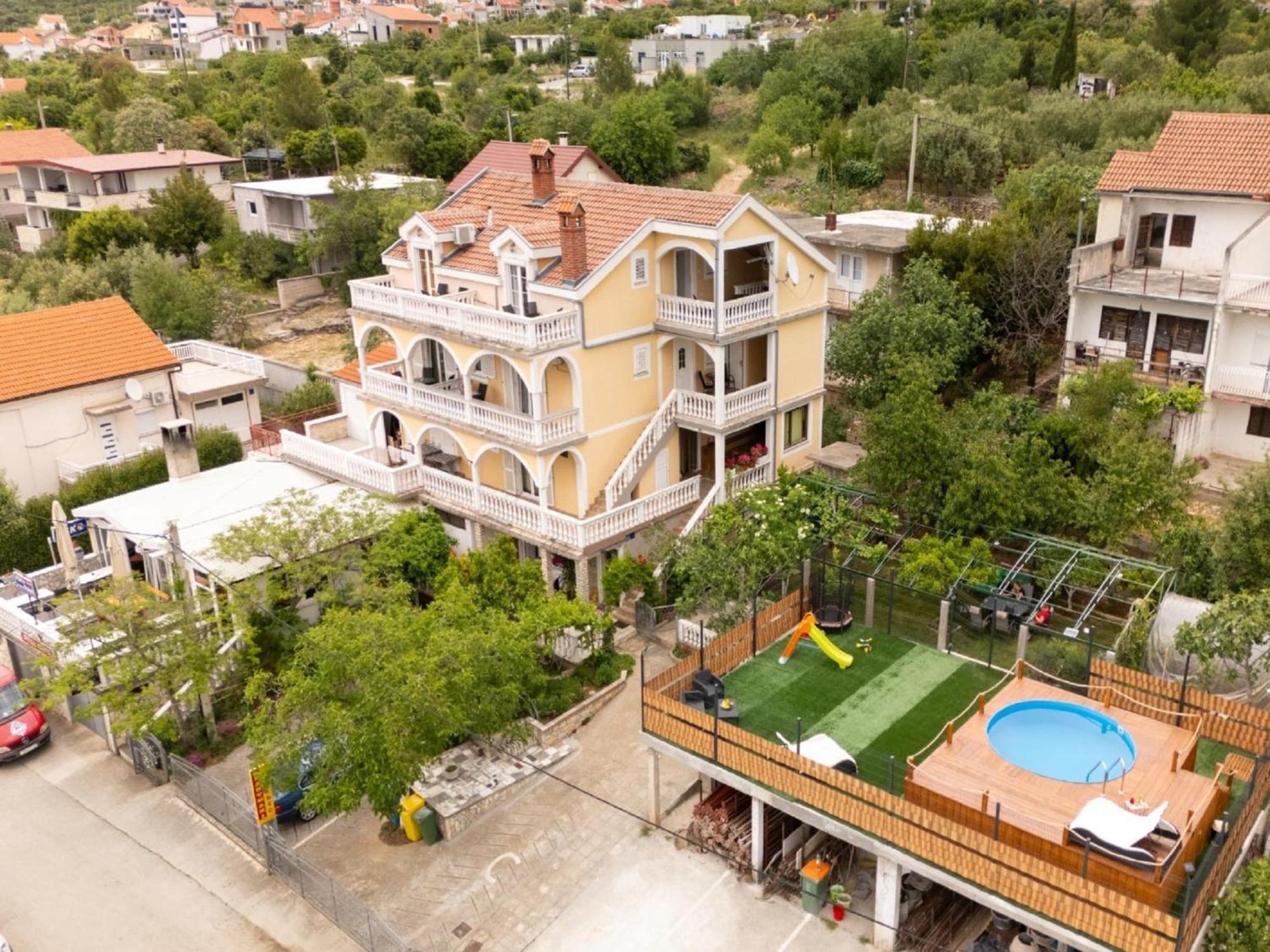 Apartments Milic - One Bedroom Apartment With Sea View And Terrace Gornji Karin Buitenkant foto