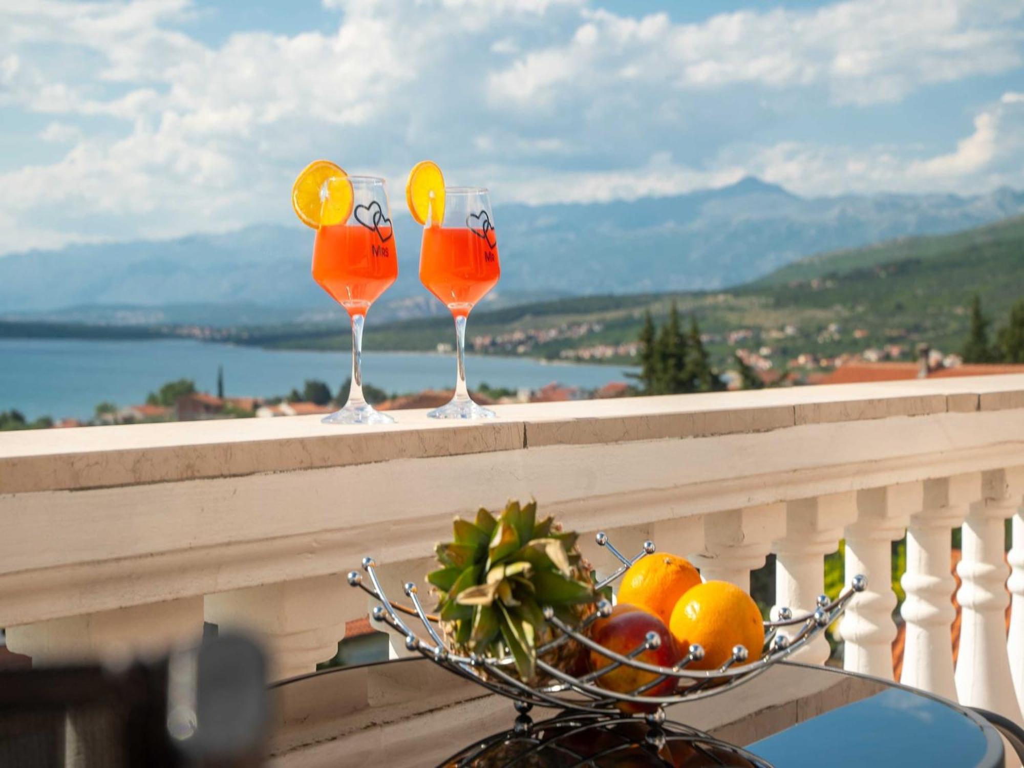Apartments Milic - One Bedroom Apartment With Sea View And Terrace Gornji Karin Buitenkant foto